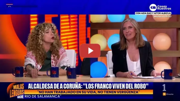 Embedded thumbnail for Alejandra Martínez pinta la cara a Ayuso por insinuar que hay terroristas en la acampada de Sol