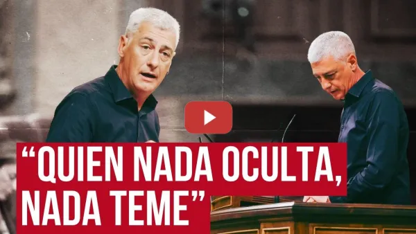Embedded thumbnail for El alegato de OSKAR MATUTE ante PP y VOX: "Vengo aquí a defender una posición de CLASE TRABAJADORA"