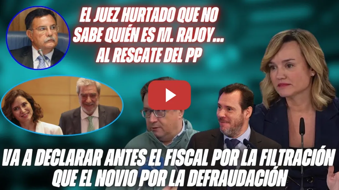 Embedded thumbnail for Alegría, Puente y López contra MAR y AYUSO ⚡¡TAPAN con BULOS y MENTIRAS! Juez Hurtado contra Fiscal