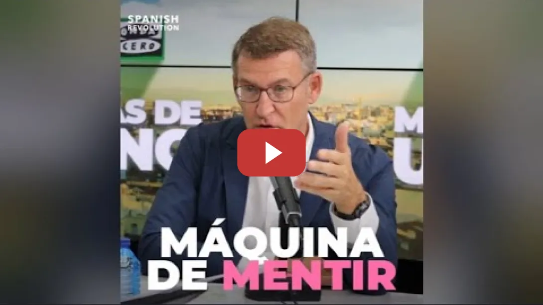 Embedded thumbnail for Feijóo: una máquina de mentir