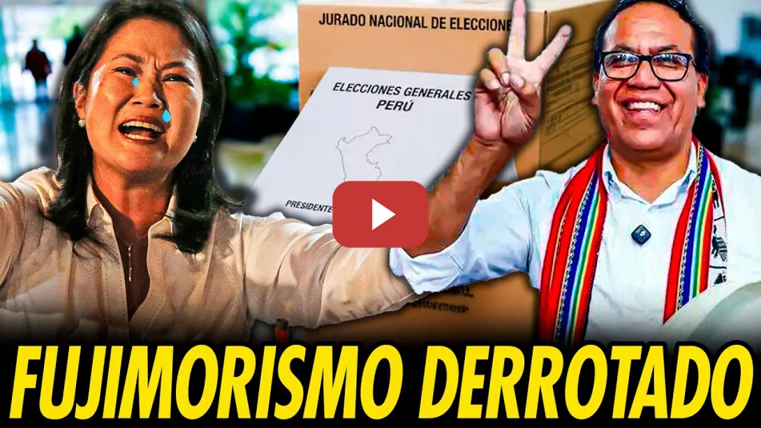 Embedded thumbnail for SORPASSO DE LA IZQUIERDA EN PERÚ. ACUSACIONES DE FRAUDE ELECTORAL DE NEGRE Y ELON MUSK