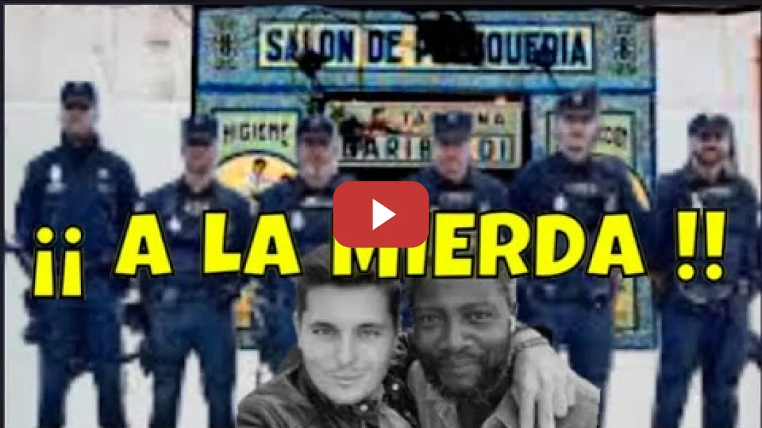 Embedded thumbnail for El Pueblo de Madrid expulsa a los Fascistas Quiles y Ndongo de nuestros barrios ¡¡A LA MIERDA!!