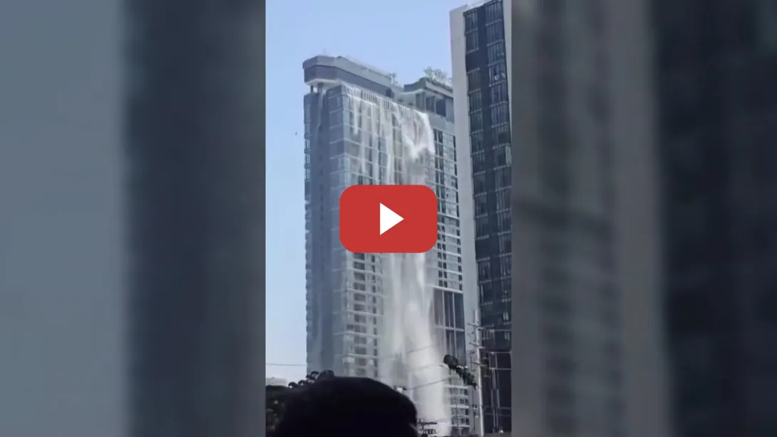 Embedded thumbnail for Así se vivió el terremoto en Bangkok