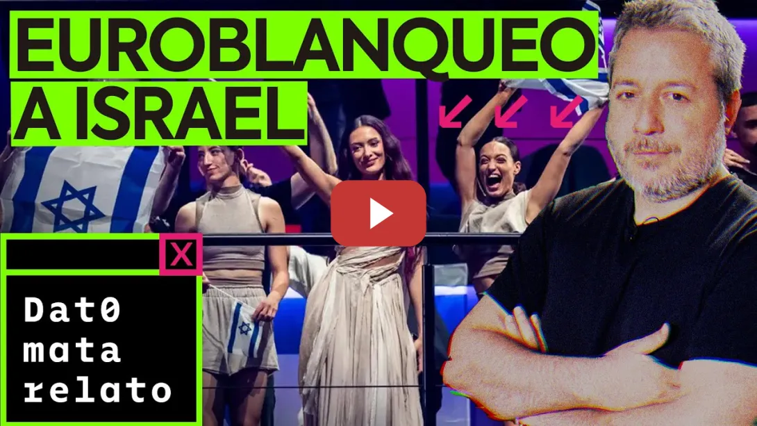 Embedded thumbnail for Los escándalos del blanqueamiento Eurovisivo patrocinado por una empresa israelí | DATO MATA RELATO