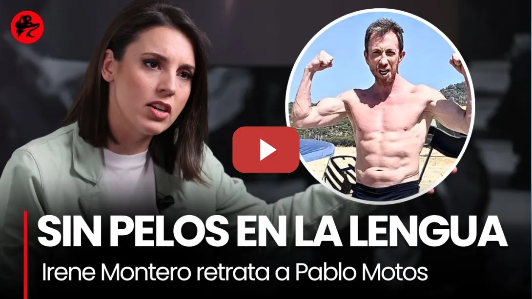 Embedded thumbnail for Irene Montero deja retratado a Pablo Motos en redes sociales