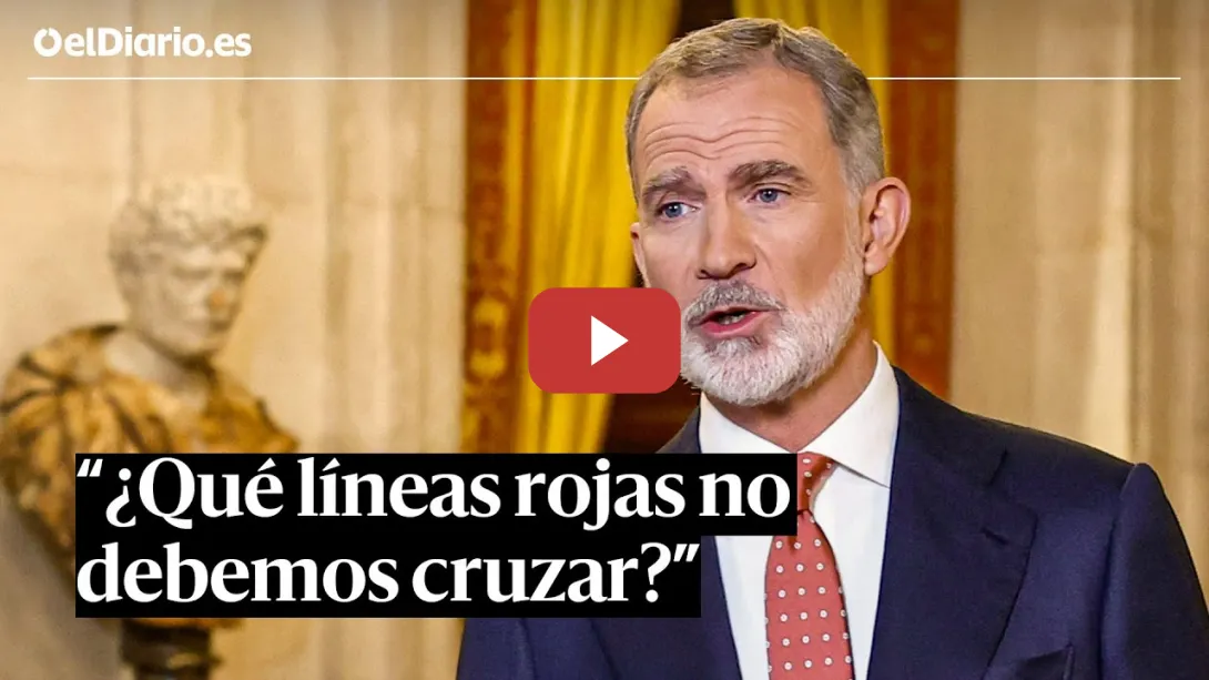Embedded thumbnail for Felipe VI alerta de una “crisis de confianza” en las democracias que “nutre” a los “extremismos”