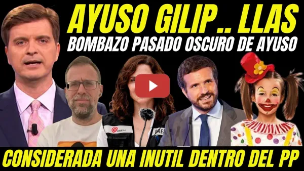 Embedded thumbnail for BOMBAZO PASADO JUVENIL DE AYUSO "TREPA, GILIP..LLAS INÚTIL Y NOVIA DE PABLO CASADO"