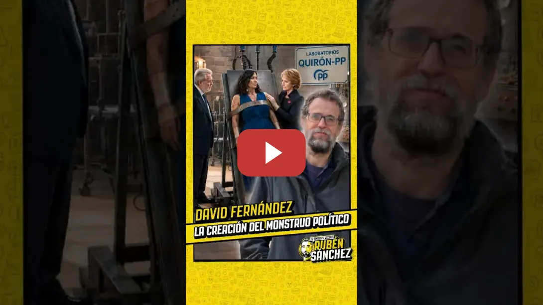 Embedded thumbnail for La construcción del MONSTRUO POLÍTICO de AYUSO| Entrevisto a David Fernández