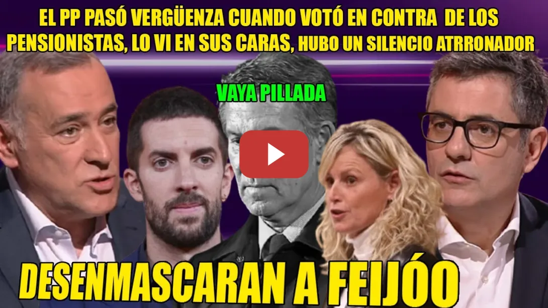 Embedded thumbnail for PILLAN al PP haciendo un COPIA y PEGA🔥Q NO cuenten ROLLOS SIEMPRE VOTAN CONTRA PENSIONISTAS! Bolaños