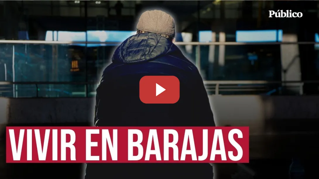 Embedded thumbnail for La realidad detrás de las personas que duermen en Barajas