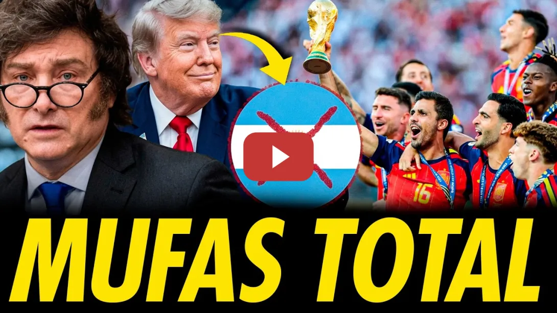 Embedded thumbnail for MILEI, ISRAEL Y TRUMP MUFAN A ARGENTINA EN LA FINAL CONTRA ESPAÑA