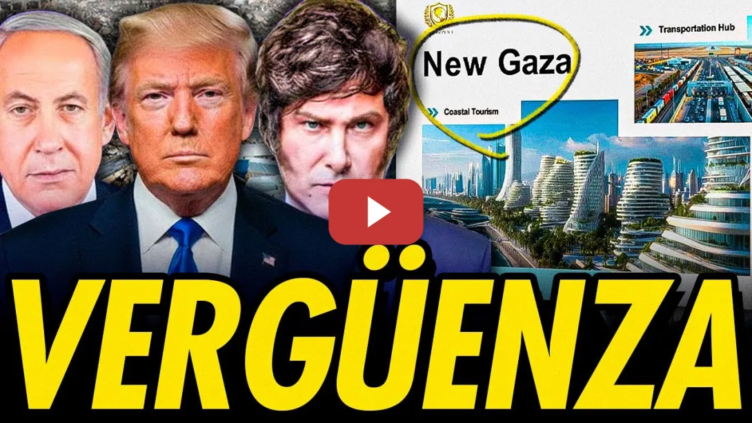 Embedded thumbnail for TRUMP HACE EL GRUPO DE PAZ CON DICTADORES Y OFRECE NEGOCIOS INMOBILIARIOS EN GAZA