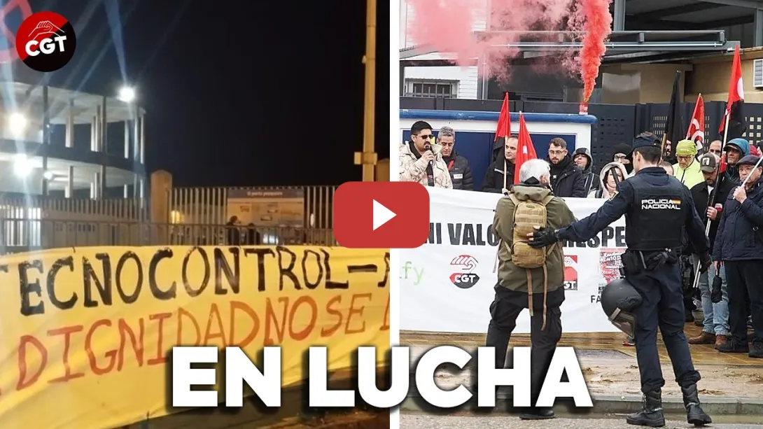 Embedded thumbnail for EN LUCHA: TRABAJADORES PUERTO DE VIGO y REPRESALIADXS EN SAETA DIE CASTING 2026 | CGT EN RED