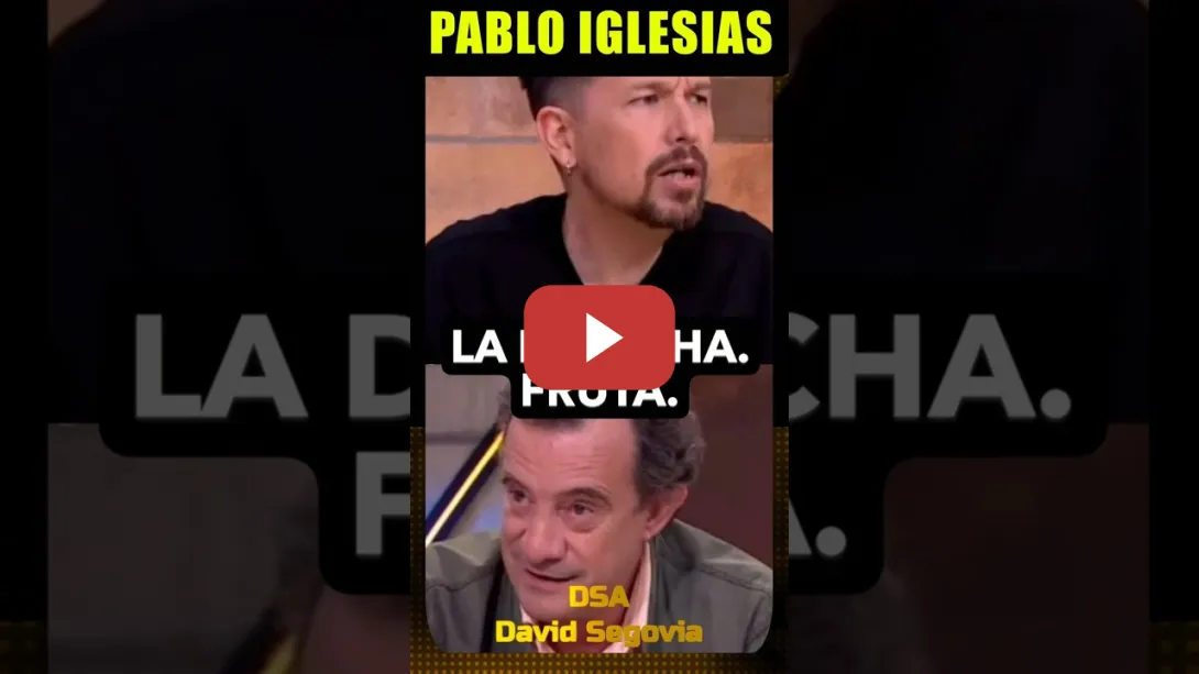 Embedded thumbnail for Pablo Iglesias, la derecha mediática y la fruta.