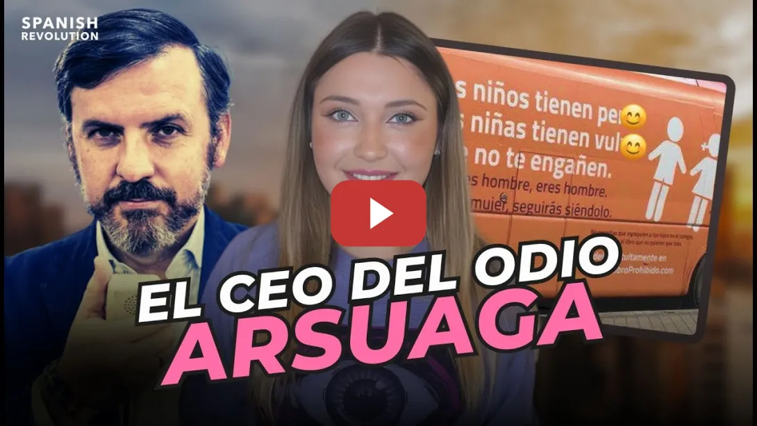 Embedded thumbnail for MARINA vs. IGNACIO ARSUAGA y su fábrica de odio de HAZTE OÍR 😡 Del bus tránsfobo a la IA fascista