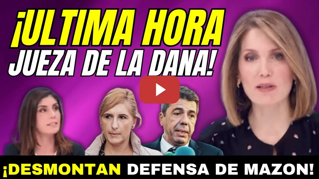 Embedded thumbnail for TRABAJADORES DEL 112 TUMBAN ANTE LA JUEZA DE LA DANA DEFENSA DE MAZÓN - LLAMADAS AL CECOPI