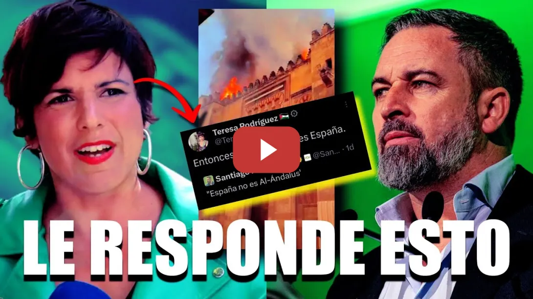 Embedded thumbnail for La respuesta viral de Teresa Rodríguez a Abascal al hablar de Andalucía y la Mezquita de Córdoba