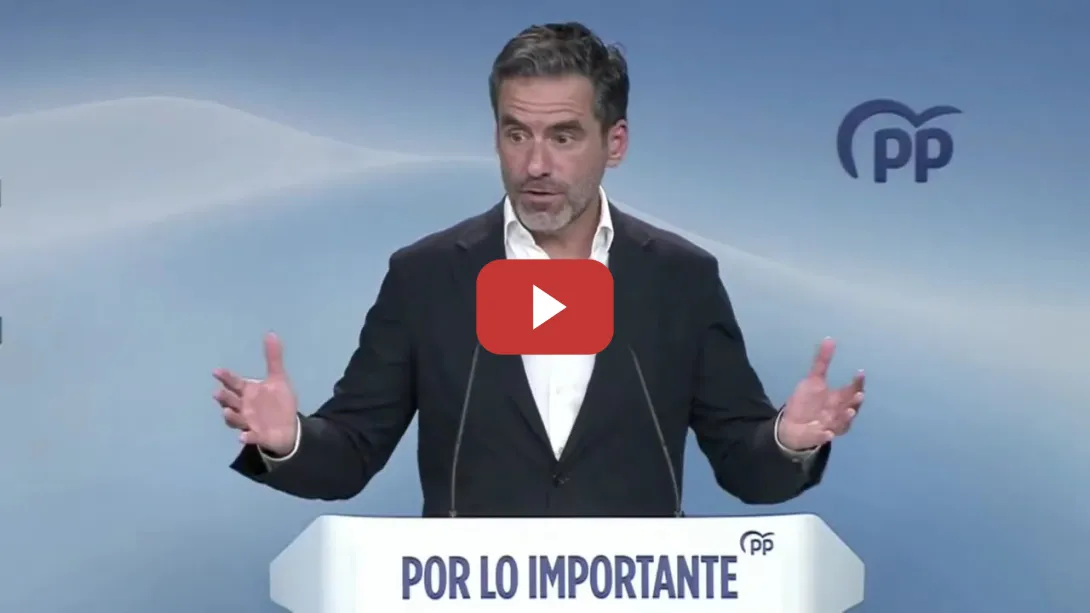 Embedded thumbnail for El PP llama al PNV y a los socios de Gobierno a "ser coherentes" y no seguir sosteniendo a Sánchez