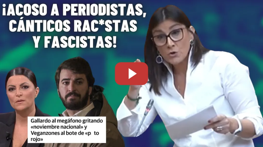 Embedded thumbnail for El REVOLCÓN de la diputada Ana Sánchez a GARCÍA-GALLARDO (Vox) y al PP! ¡Acusaciones de OLONA!