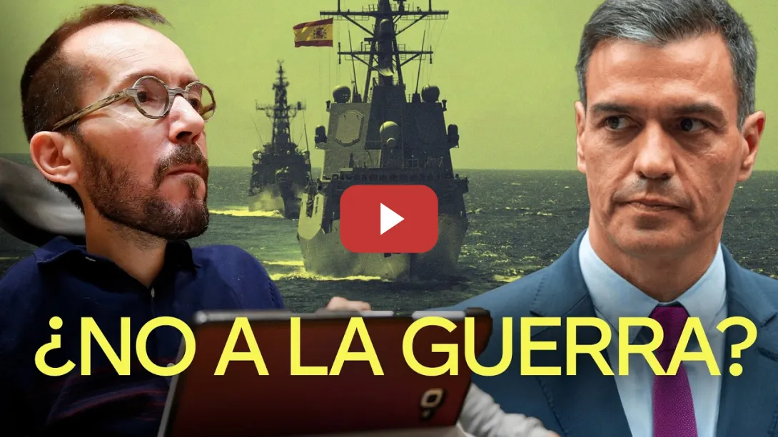 Embedded thumbnail for Echenique: 'No a la guerra' sería cerrar las bases, salir de la OTAN y revertir el rearme