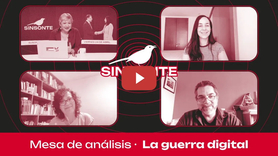 Embedded thumbnail for La guerra del universo digital | Mesa ESPECIAL en SINSONTE