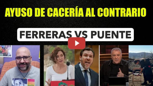 Embedded thumbnail for Óscar Puente VS Ferreras, Abascal de llorera y Rivera el campestre. Ayuso a por Jota Vaquerizo.