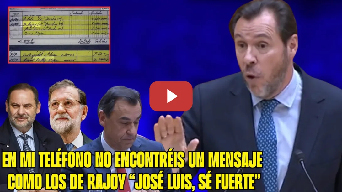 Embedded thumbnail for Óscar PUENTE REPARTE con GUSTO a MAÍLLO (PP) por ÁBALOS, KOLDO y M. RAJOY ¡TODA la VERDAD!