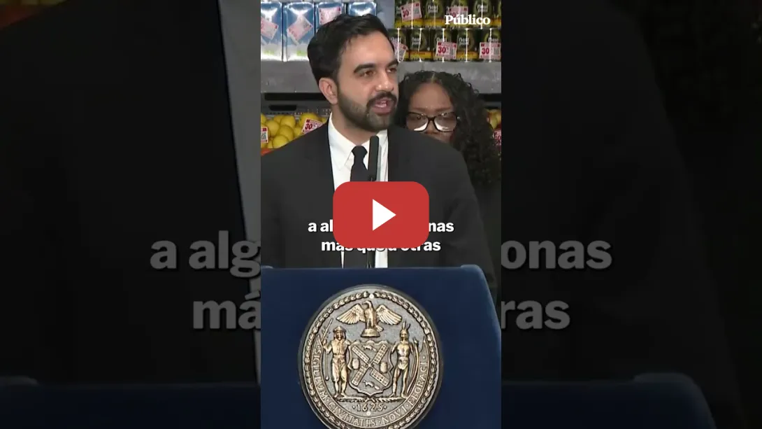 Embedded thumbnail for ZOHRAN MAMDANI anuncia SUPERMERCADOS MUNICIPALES con descuentos del 30% en alimentos básicos