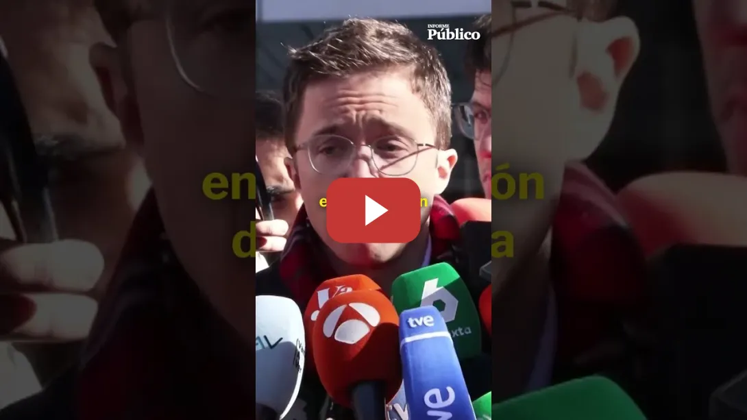 Embedded thumbnail for Errejón reaparece en los juzgados tras la denuncia de Elisa Mouliáa