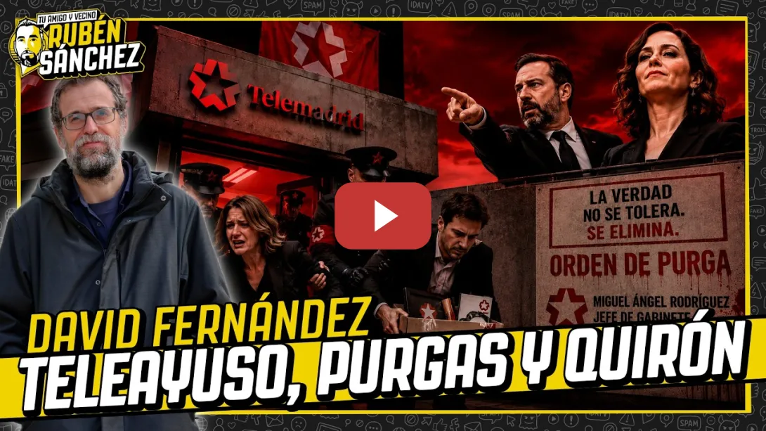 Embedded thumbnail for ¿Cómo logró AYUSO el control que le costó la cabeza a CIFUENTES? De Telemadrid a Teleayuso