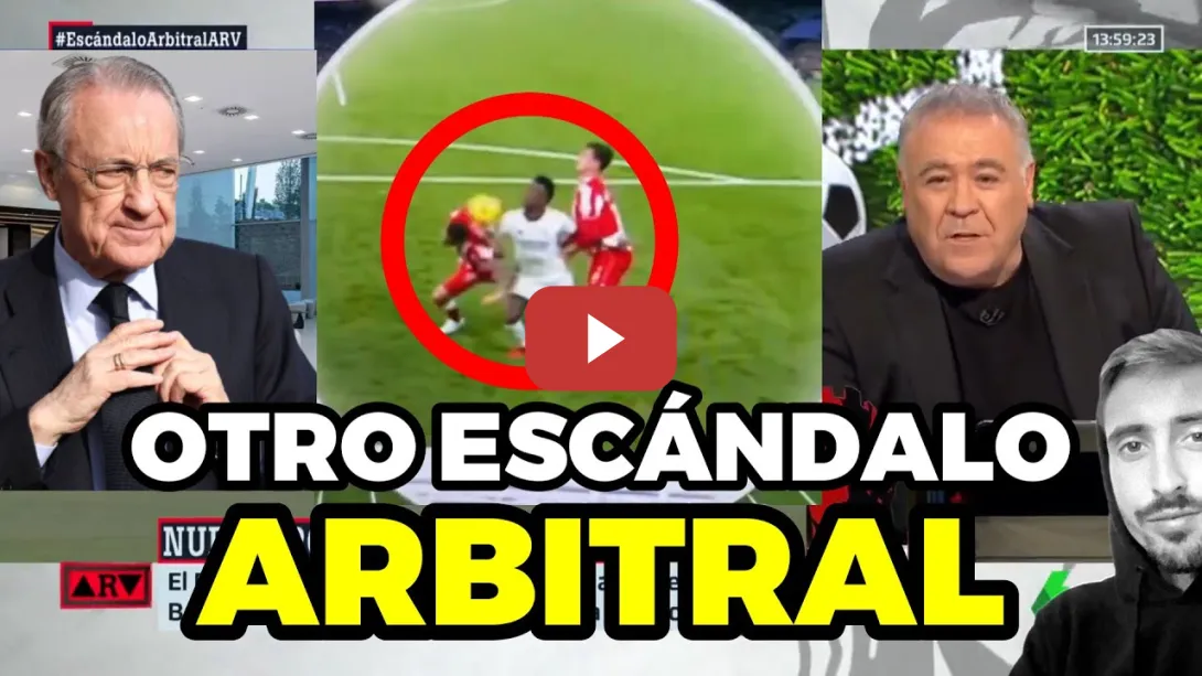 Embedded thumbnail for El Madrid gana con &#039;mano&#039; y Ferreras sale en su defensa, ¿Florentino detrás de la presión arbitral?