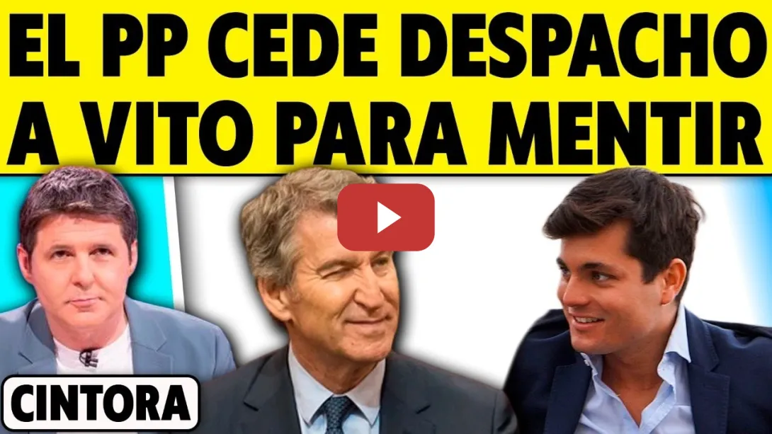 Embedded thumbnail for EL PP CEDE DESPACHO EN EL CONGRESO A VITO QUILES PARA MENTIR