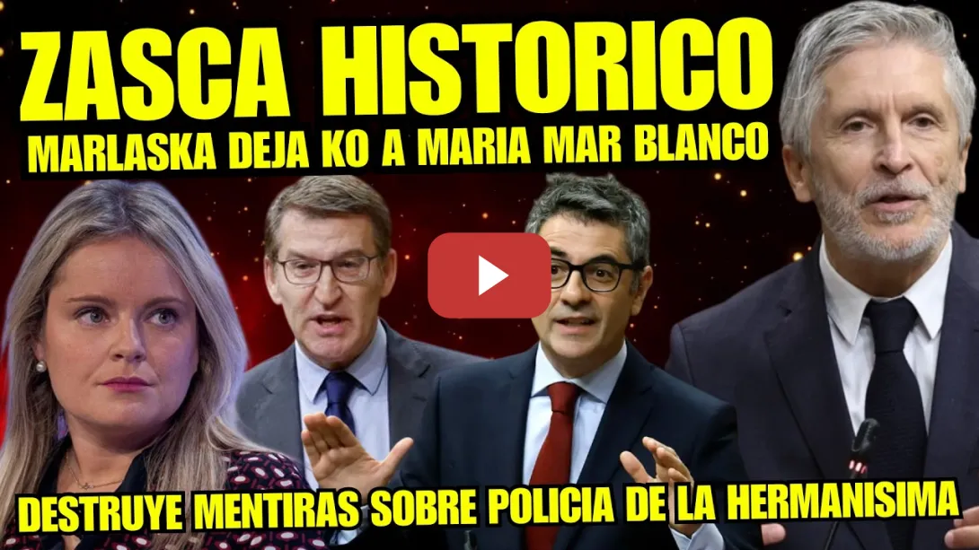 Embedded thumbnail for MARLASKA CIERRA BOCA a HERMANA de MIGUEL ÁNGEL BLANCO por APROVECHARSE de MENTIRAS SOBRE la POLICIA