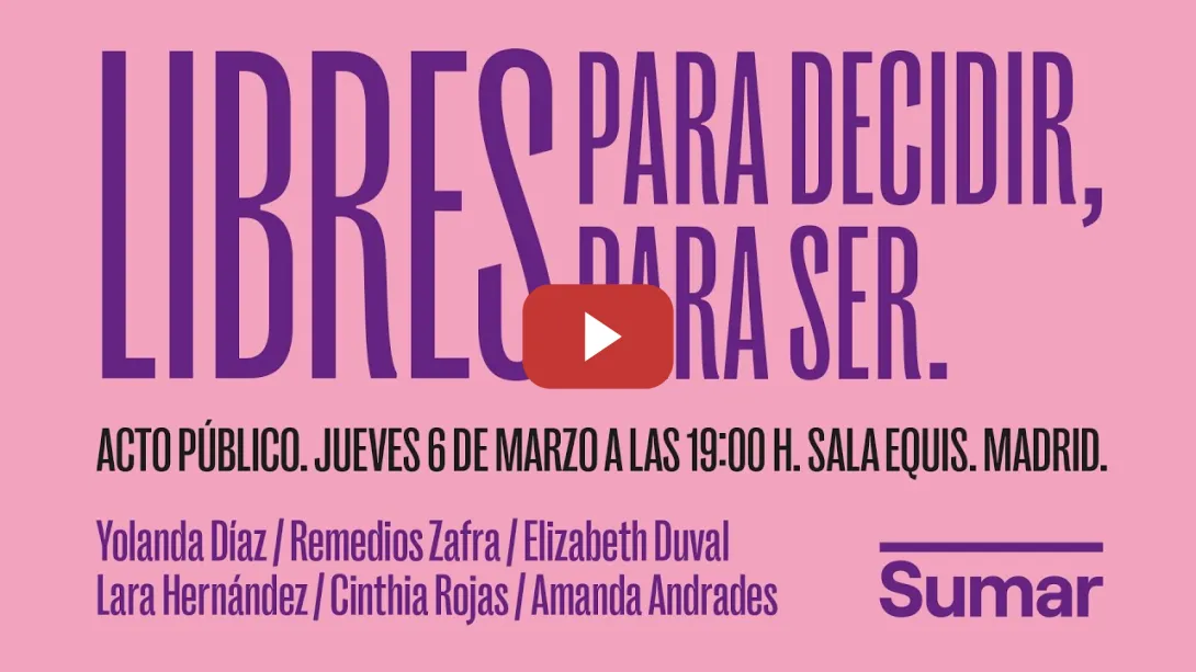 Embedded thumbnail for Libres para decidir, libres para ser.