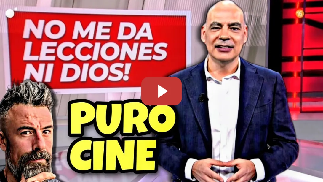 Embedded thumbnail for Nacho ABAD: "A mí no me da LECCIONES ni DIOS!" (Pero ojalá SÍ lo hiciera)