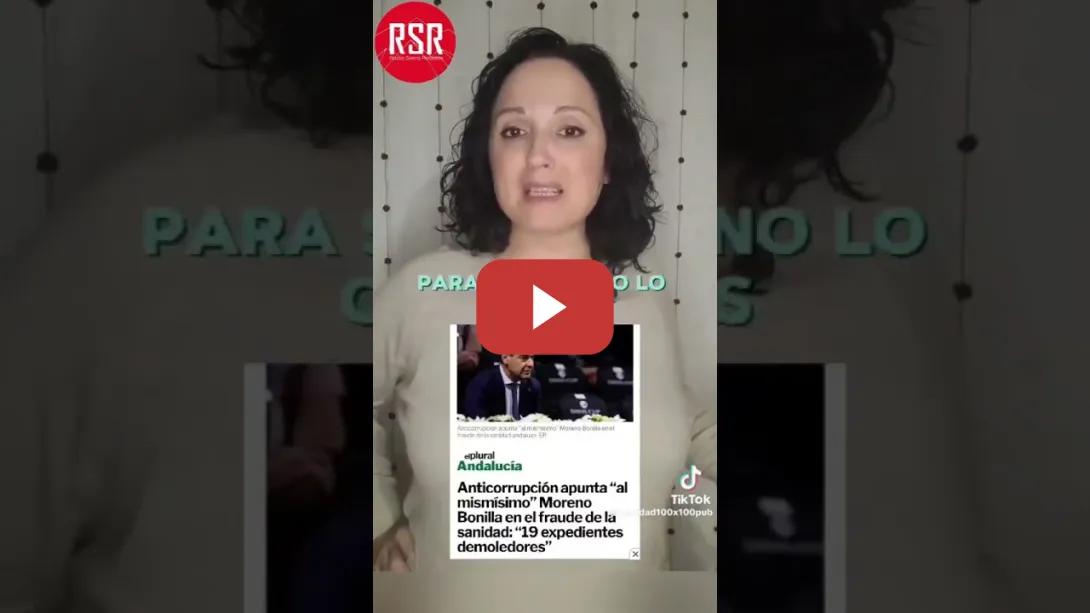 Embedded thumbnail for Anticorrupción apunta al mismo Moreno Bonilla