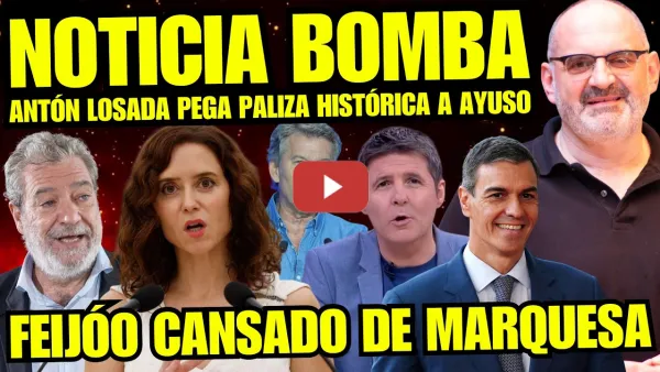 Embedded thumbnail for BESTIALIDAD DE ANTÓN LOSADA HACE TEMBLAR A AYUSO EN DIRECTO “RED DE MENTIRAS AFECTA A FEIJÓO”