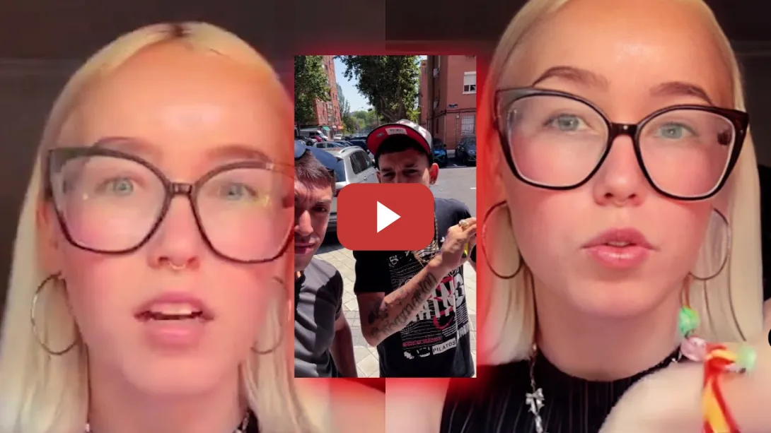 Embedded thumbnail for Rechazan a una joven por llevar la pulsera de VOX y el rapero Jincho pide el voto para Abascal