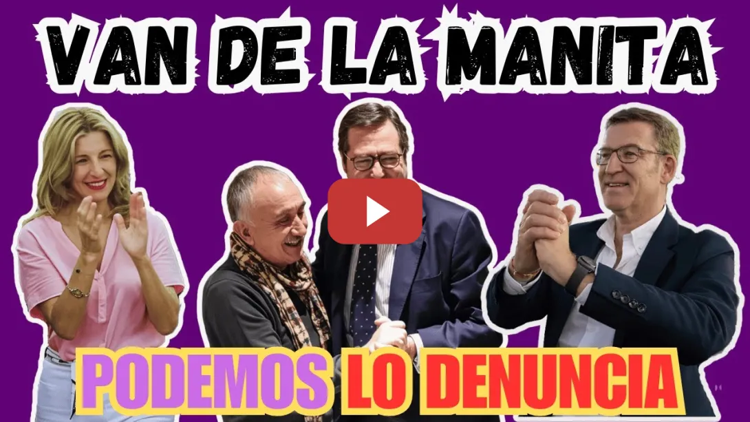 Embedded thumbnail for 🤝 UGT y PP, la alianza que traiciona al pueblo: Podemos denuncia la farsa 💜🔥