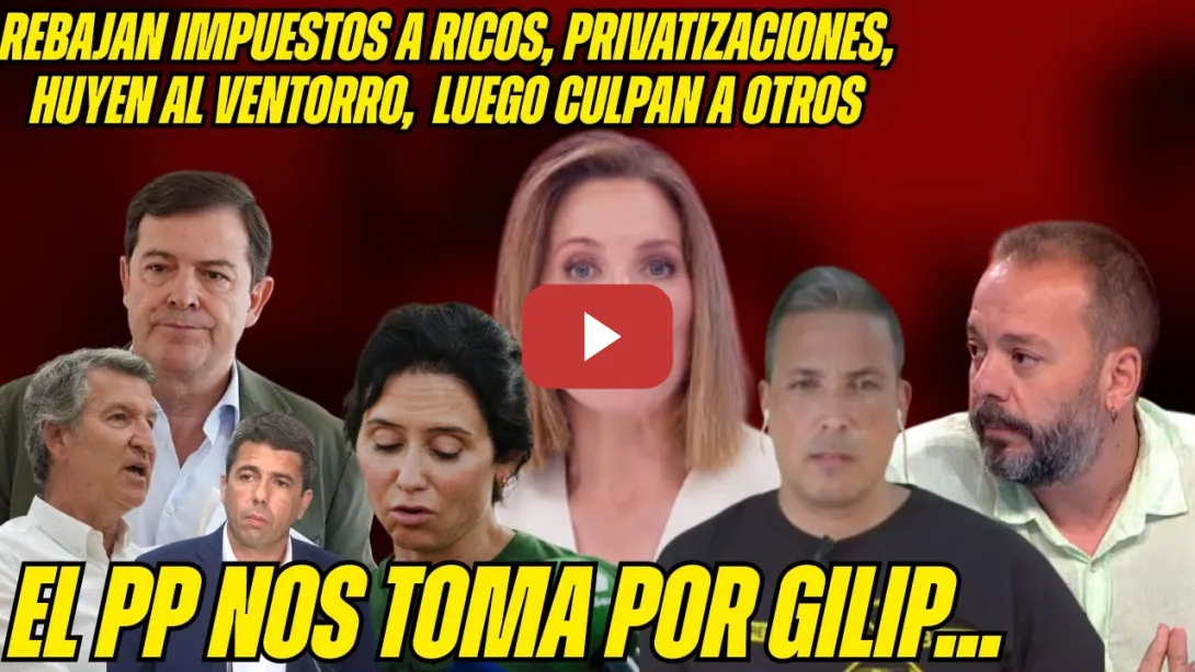 Embedded thumbnail for &quot;El PP solo sabe MENTIR y ENFANGAR&quot; BOMBERO DESMONTA TROLA de AYUSO por los INCENDIOS