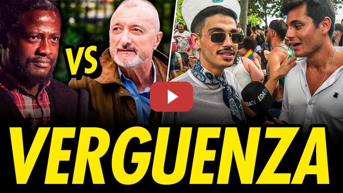 Embedded thumbnail for NDONGO CONTRA ARTURO PÉREZ REVERTE Y LA HIPOCRESÍA DE VITO QUILES CON EL ORGULLO