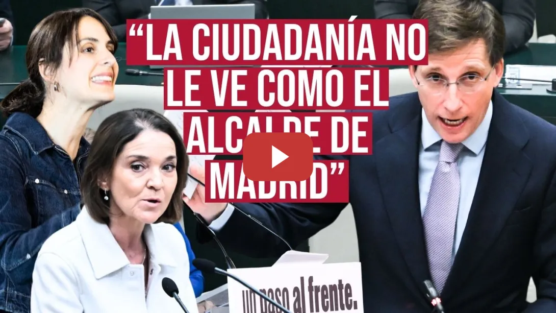 Embedded thumbnail for Más Madrid y el PSOE acorralan a Almeida: “Lo más alarmante es su silencio cómplice en Móstoles”
