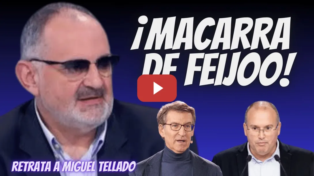 Embedded thumbnail for ¡AVISO! - Antón Losada &quot;CONTUNDENTE&quot; con Miguel Tellado - ¡Es el MACARRA de Núñez Feijoo!