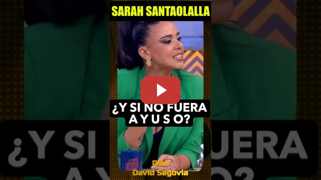 Embedded thumbnail for Sarah Santaolalla, a esta derecha se le deja hacer de todo