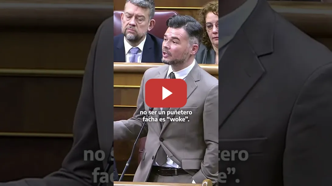 Embedded thumbnail for RUFIÁN PLANTA CARA a la EXTREMA DERCHA: “No ser un puñetero facha es woke”
