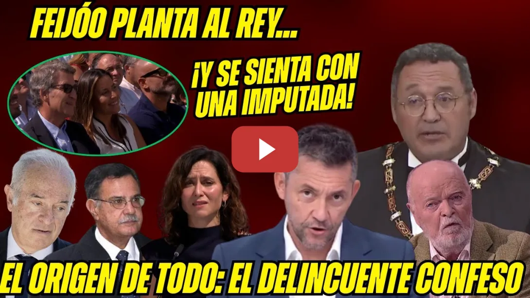 Embedded thumbnail for PATINAZO FEIJÓO. FISCAL GENERAL PLANTA CARA DERECHA. MARTÍN PALLÍN FINIQUITA al JUEZ PEINADO-HURTADO