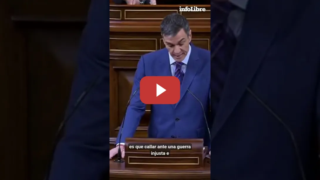 Embedded thumbnail for Sánchez acusa a PP y Vox de "contribuir con su apoyo y su silencio" al "desastre" de la guerra