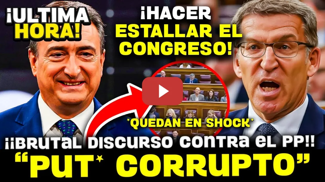 Embedded thumbnail for 💥AITOR ESTEBAN HUMILLA A FEIJÓO EN INVESTIDURA: “PARA SUMAR AL PNV, PRIMERO RESTE LOS VOTOS DE VOX”