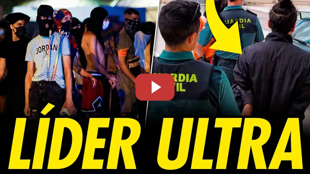 Embedded thumbnail for DETIENEN AL AGRESOR DE TORRE PACHECO Y AL LÍDER ULTRA, MIENTRAS ACO DENUNCIA A 19 INSTIGADORES