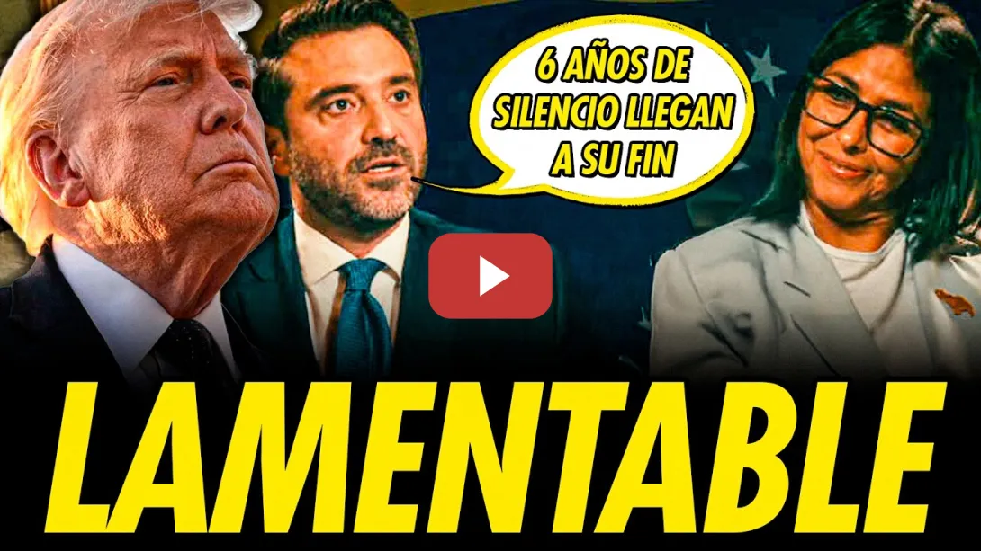 Embedded thumbnail for NEGRE ENTREVISTA A DELCY RODRÍGUEZ GRACIAS A LA EXTORSIÓN DE EEUU